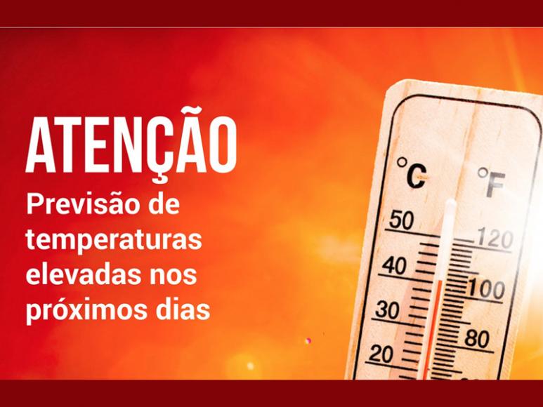 Temperaturas Elevadas - Aviso Temperaturas Elevadas - Aviso