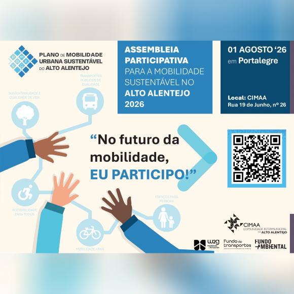 Assembleia Participativa para a Mobilidade Sustent&aacute;vel no Alto Alentejo