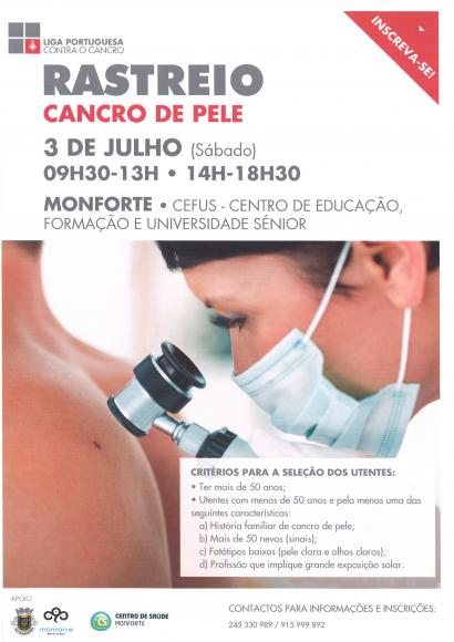 Rastreio Cancro Pele Rastreio Cancro Pele
