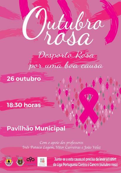 Outubro Rosa - Desporto rosa por uma causa